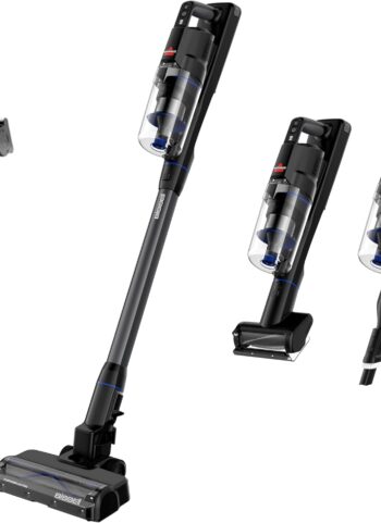 Bissell PowerClean FurGuard 280W Self-Standing Cordless Vacuum w/Self-Cleaning Brush Roll, Strong Suction, Removeable Battery, Wall Mount, Upholstery Tool & Bright Headlights