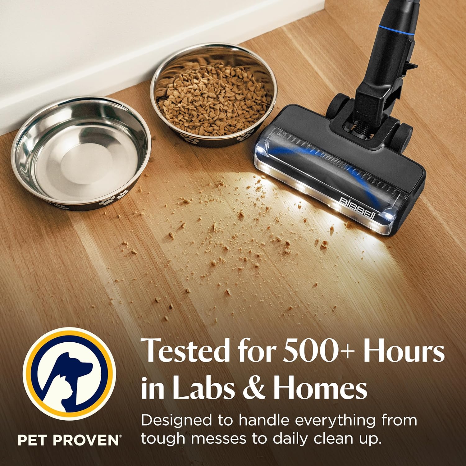 Bissell PowerClean FurGuard 280W Self-Standing Cordless Vacuum w/Self-Cleaning Brush Roll, Strong Suction, Removeable Battery, Wall Mount, Upholstery Tool & Bright Headlights - Image 10